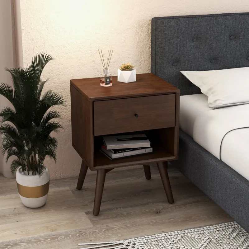 Caroline Mid Century Up-to-date Style Night Stand