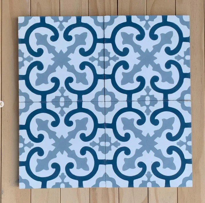 Carreaux de ciment traditionnels MOD366 , 20x20 cm | Lifetime Warranty