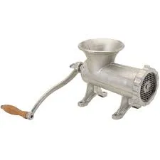 Cast Iron Hand Crank Grinder Industrial Design
