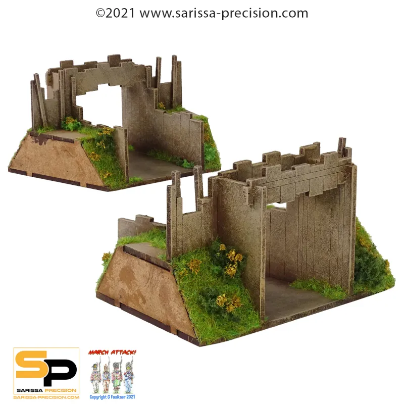 Celt Curved Earth Palisade Gate (2)