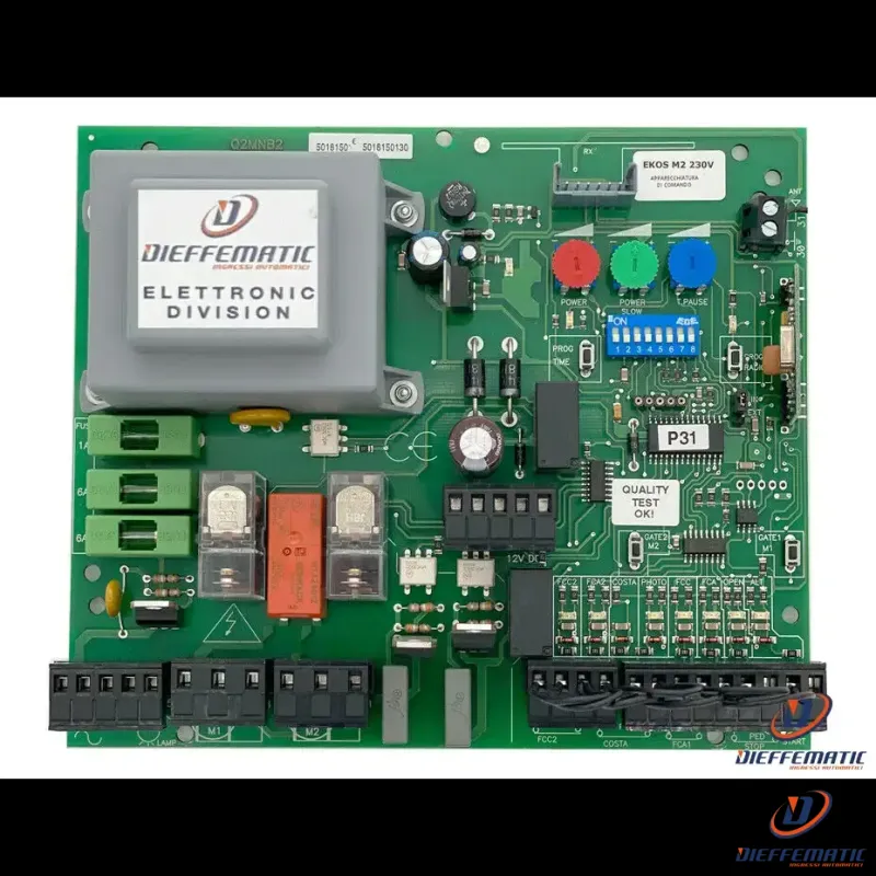 Centrale Centralina Scheda Comando Cancello Battente 230v Altair Alpha Rigel Dfm