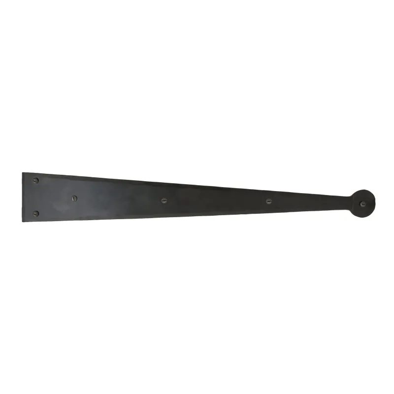Charcoal 24" Penny End Hinge Front (pair) | From Anvil