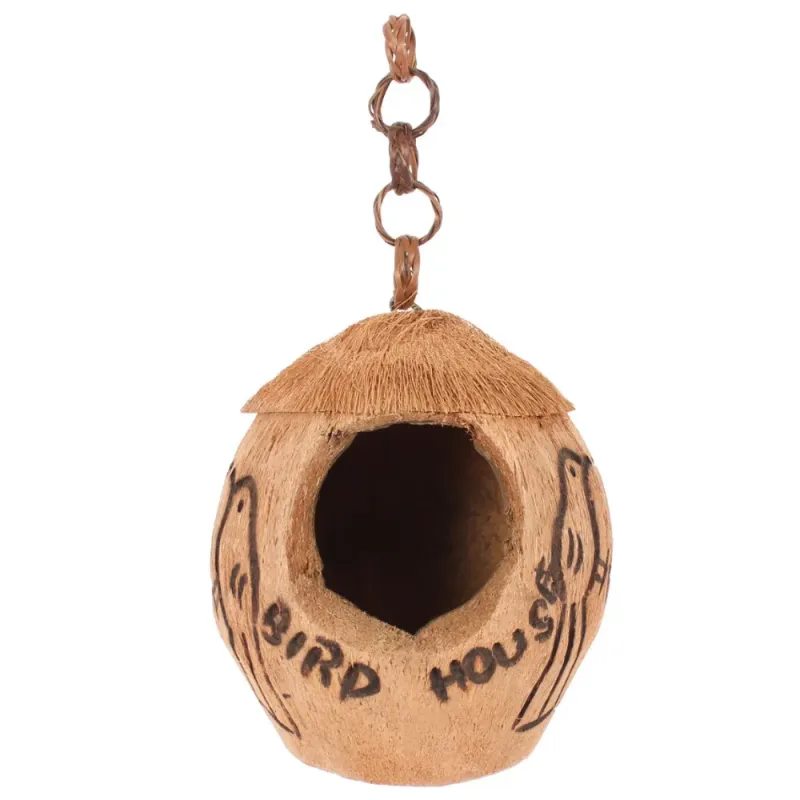 Coconut Shape Birdhouse Kit Accessories
