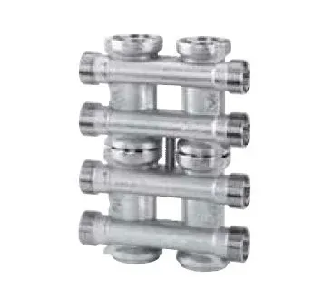 COLLETTORE COMPLANARE ARTECLIMA 3/4" 6+6 CROMATO AC635346