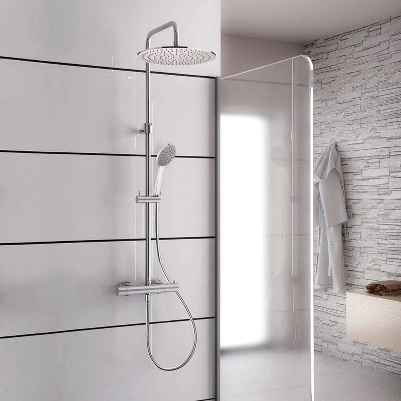 Colonne de douche thermostatique KRONENBACH Easy Installation