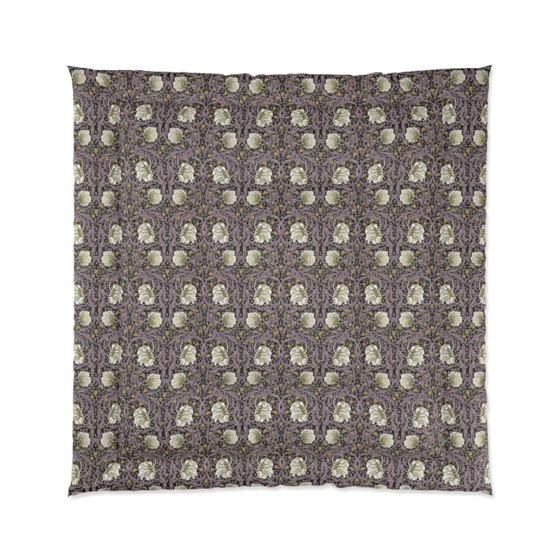 Comforter inspired William Morris - Pimpernel Collection (Rosewood)