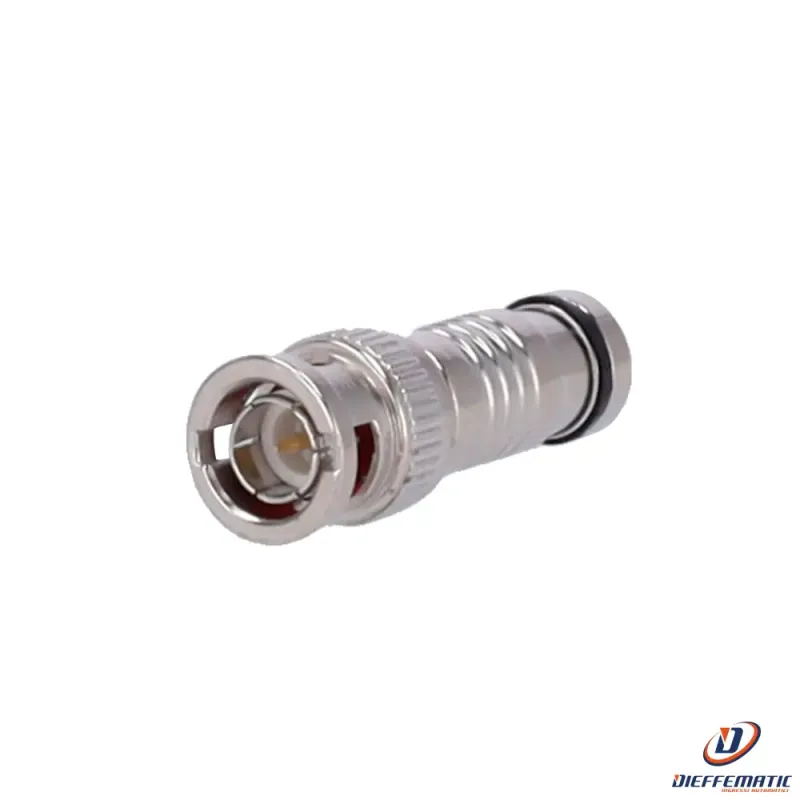 Con115 Connettore Bnc Maschio Rapido Di Compressione