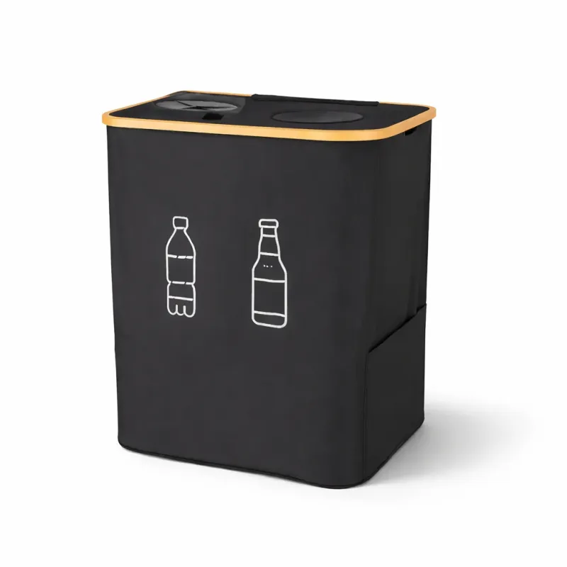 Conteneur de recyclage 160 L pliable avec sacs amovibles