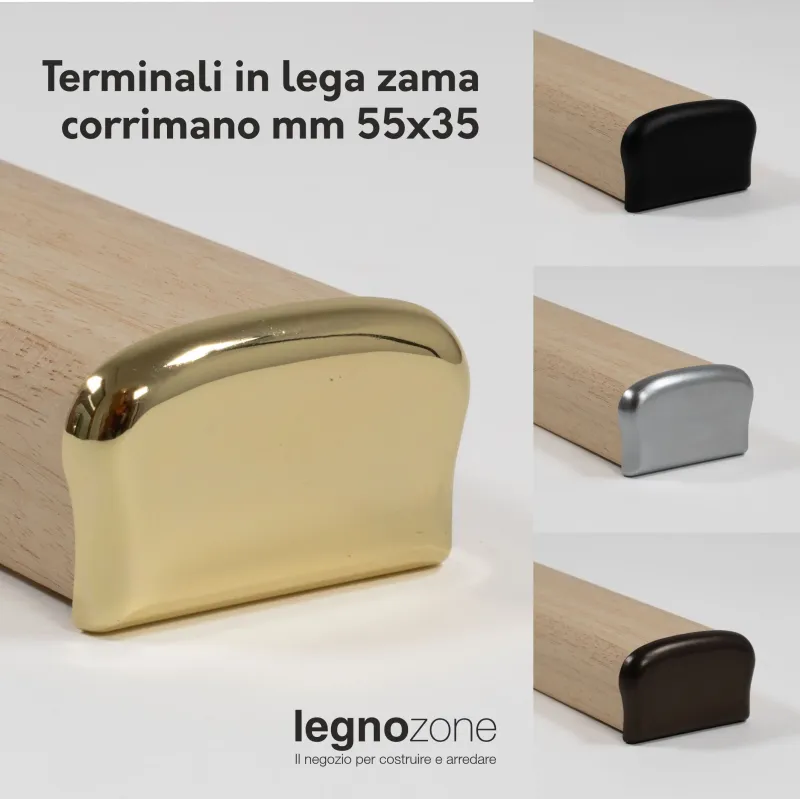 Coppia terminali di rifintura per corrimano Compatible DeWALT Batteries