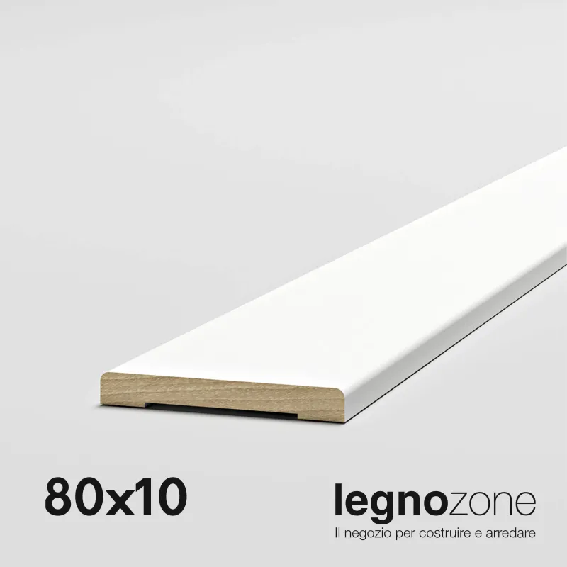 Coprifilo ayous grezzo mm 80x10x2250