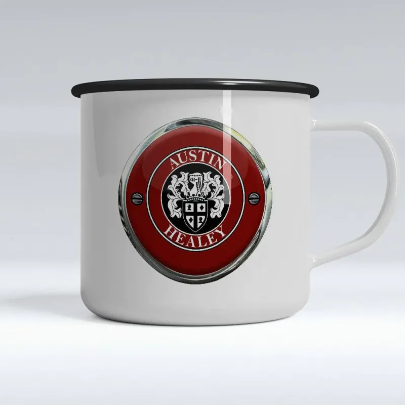 Cordless Austin Healey Enamel Mug