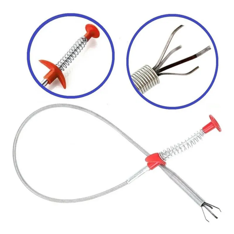 Cordless Desentupidor de Pias e Ralos com Garras - Drain Cleaner