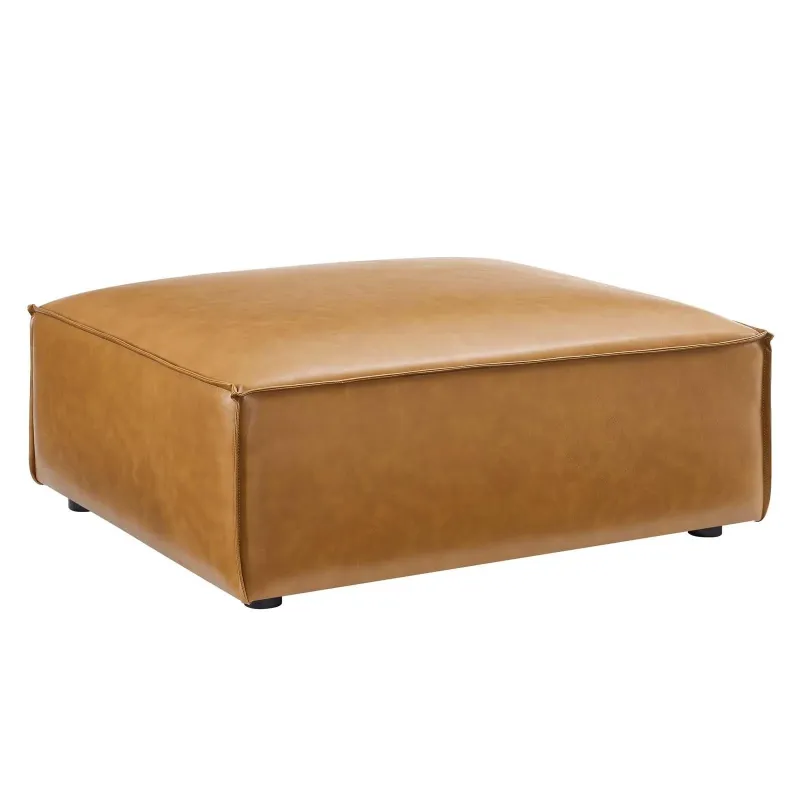 Cordless Modway Restore Vegan Leather Ottoman