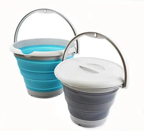 Cordless SAMMART Stowable Bucket Box Set (5L + 10L)
