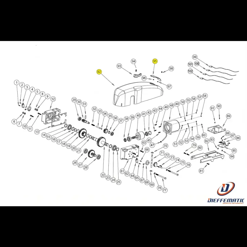 Cr005 Carter Completo Simple Bazer Ricambio