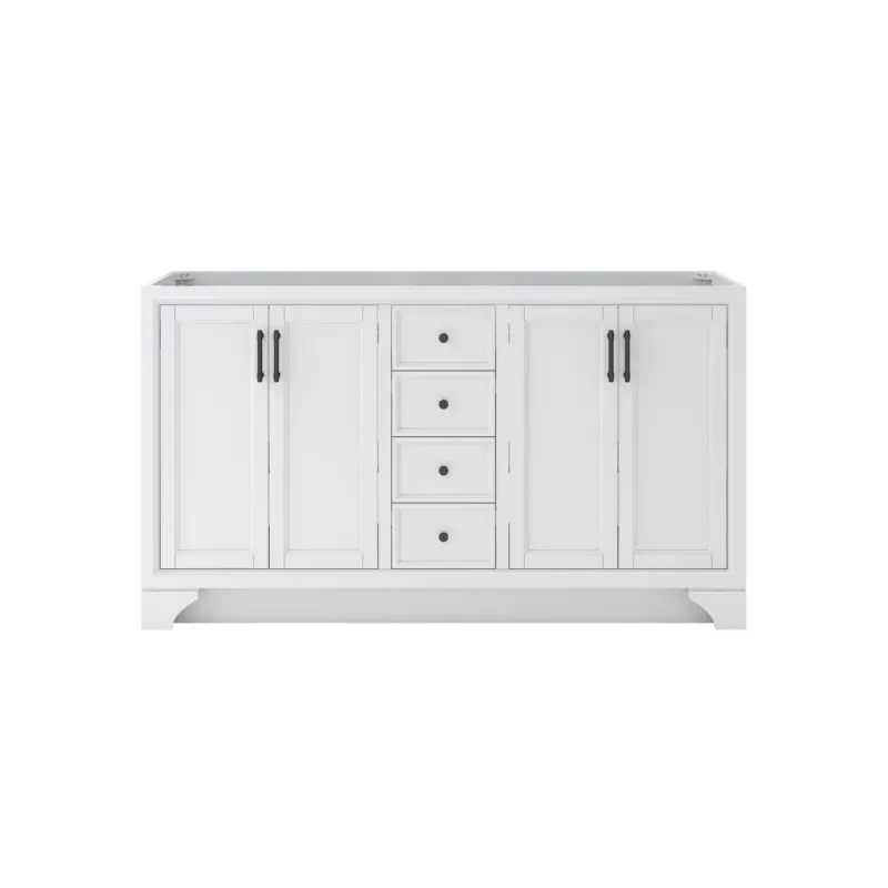 Craft + Primary Lanagan Bathroom Vanity – White, No Countertop, 30–60"