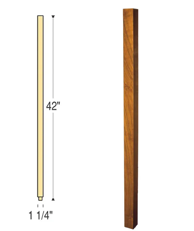 Craftsman Square Wood Baluster : C-5060