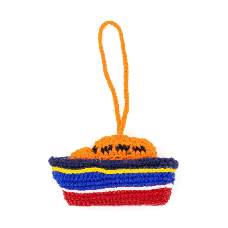 Crochet Lifeboat Decoration