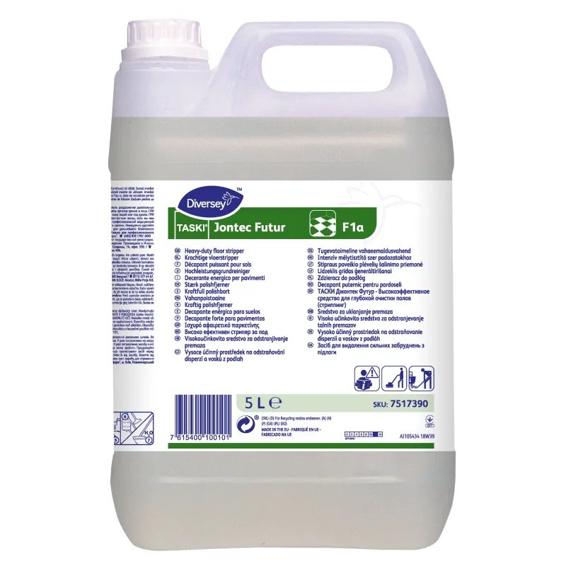 DECAPANT SOLS AVEC RINCAGE TASKI JONTEC FUTUR 5L