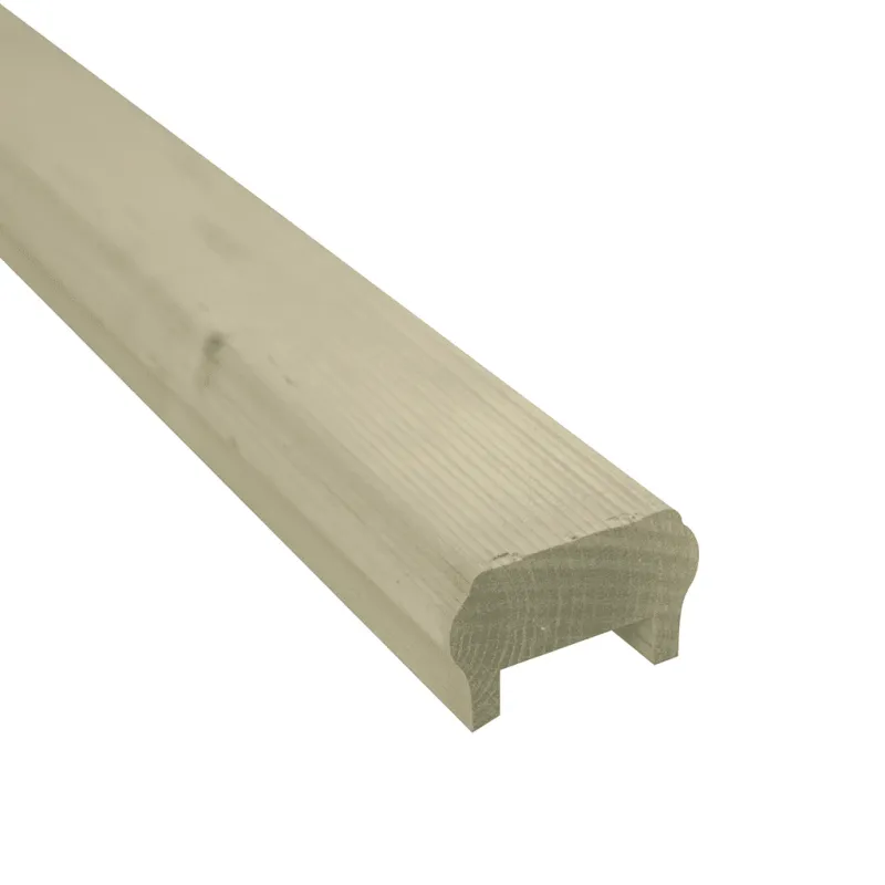 Decking Hand Rail / Base Rail Flippable 2400mm