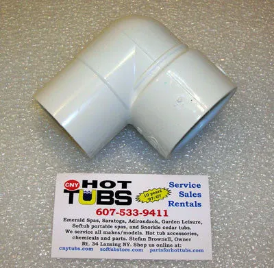 90 Degree PVC Street Elbow 1-1/2 inch