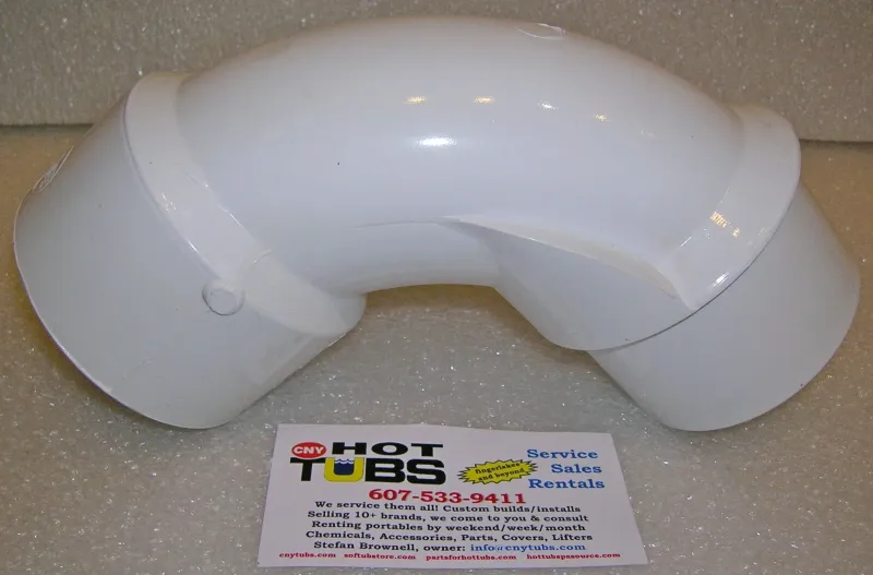 90 Degree PVC Sweep Street Elbow 2.5 inch