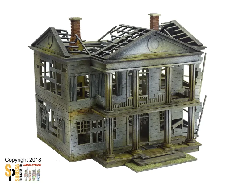 Derelict Plantation Mansion