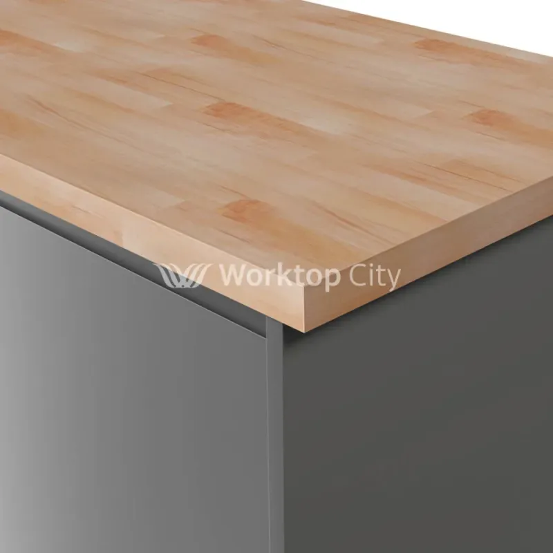 Deterra Robust Beech Real Wood Kitchen Worktops 40mm (T)