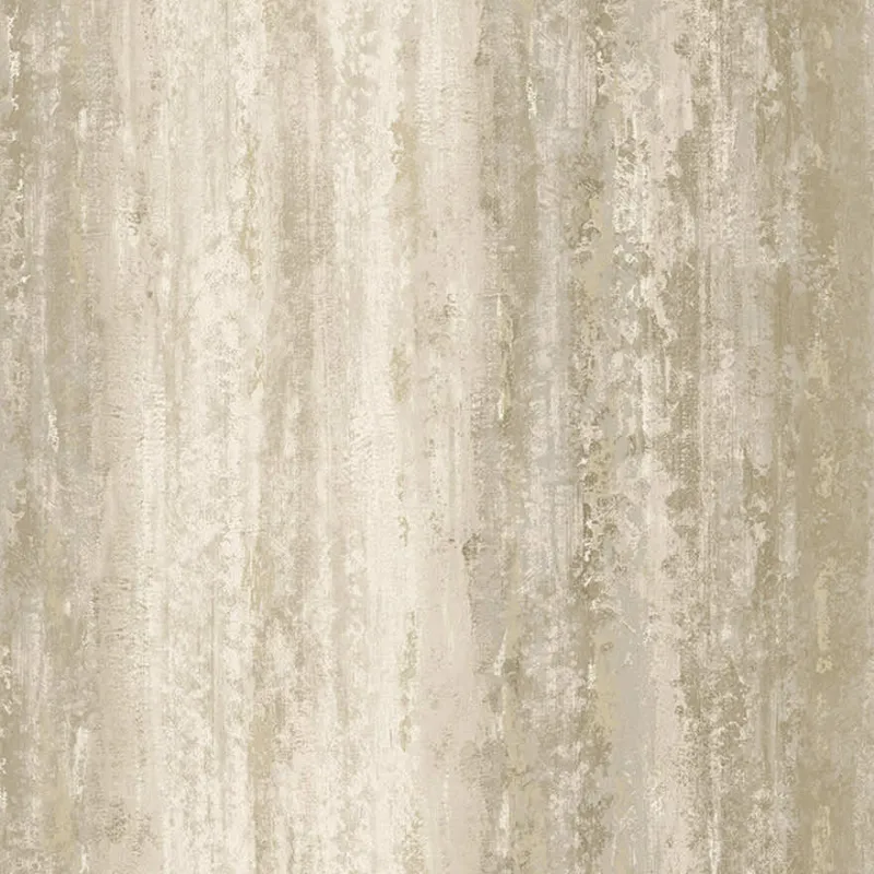 Distressed Stripe Taupe Wallpaper