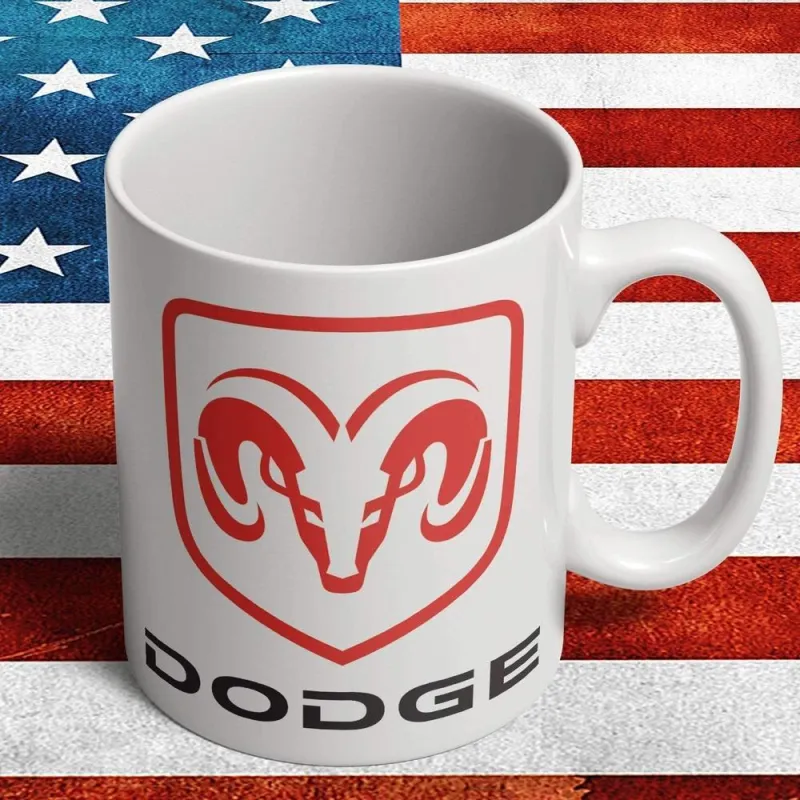 Dodge Stoneware Mug