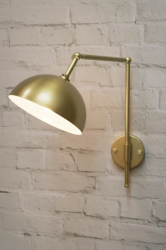 Dome Adjustable Swivel Arm Wall Portable