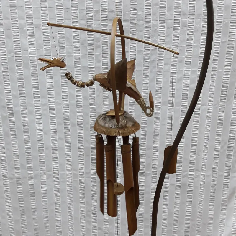 Dragon bamboo-wood Windchimes