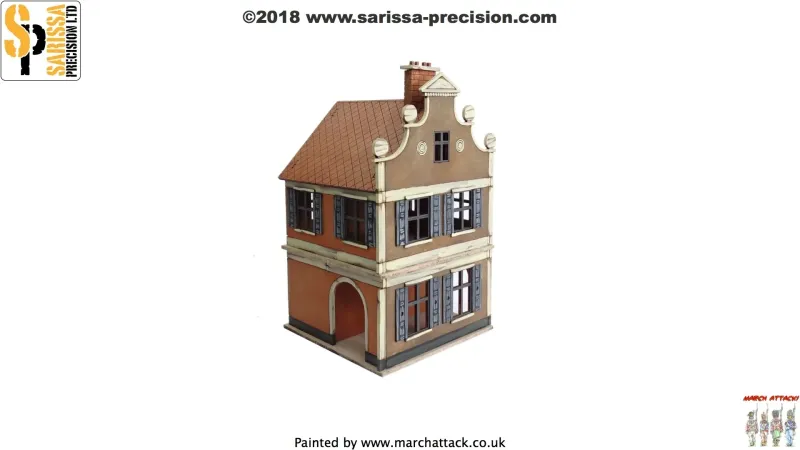 Dutch / Belgian Modest Two-Storey House