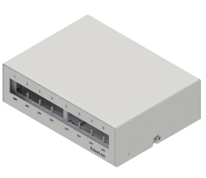 EasyLan EL preLink / fixLink Unterbaupanel Consolidation Point 8 Port 40-Piece Bit Set