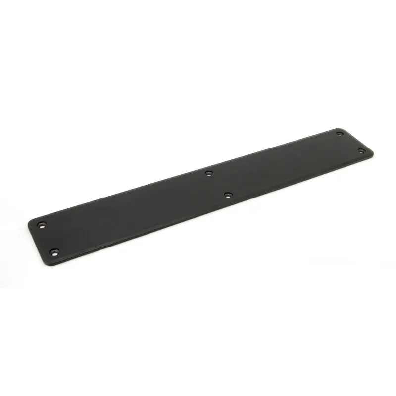 Ebony 400mm Plain Fingerplate | From Anvil