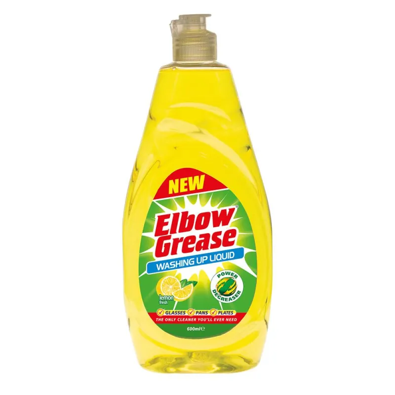 Elbow Grease Lemon Washing Up Liquid | 600ml