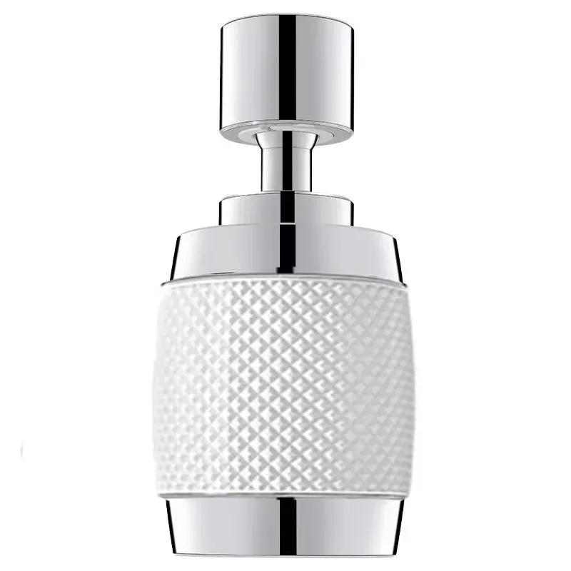 Embout Mousseur Robinet en Laiton Blanc Brushed Nickel