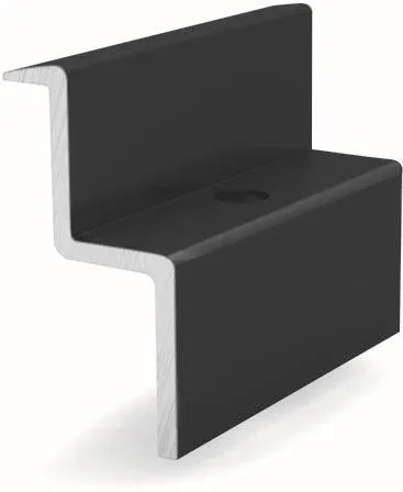 K2 EndClamp Charcoal Solo 34-36 1004555 Endklemme schwarz eloxiert