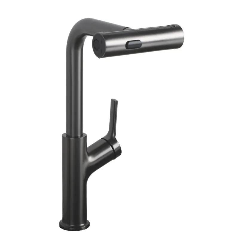 Ergonomic Design 360° Pull Down Kitchen Faucet 4 Spray Modes