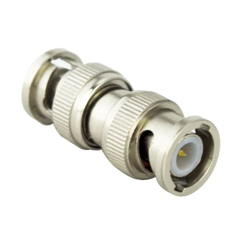 Ergonomic Design BNC Male to Male Coax Connector