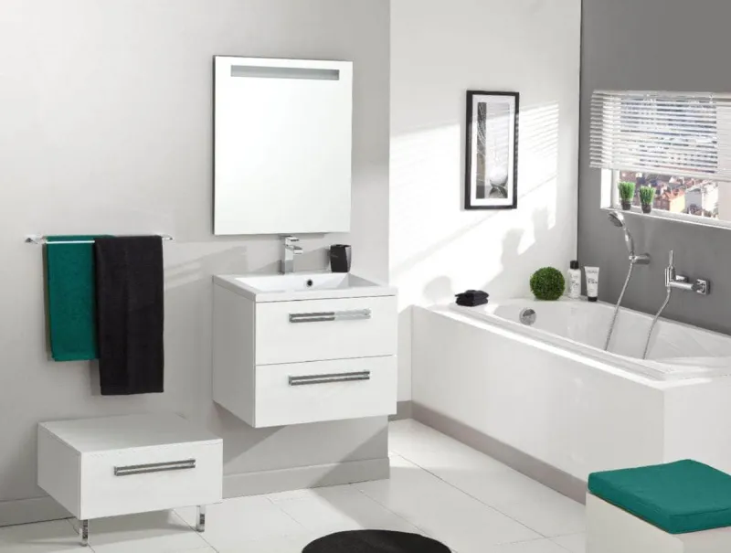 Ergonomic Design Caisson modulable Alterna Seducta 60 cm blanc brillant