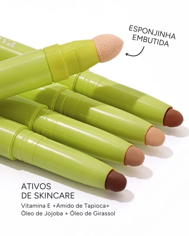 Ergonomic Design Caneta Corretiva Neutralizadora