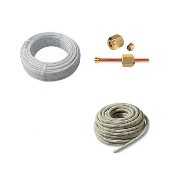 Ergonomic Design Rame isoclima x condizionamento 5 mt 1/4"+5 mt 3/8"+raccordi+5 scarico condensa