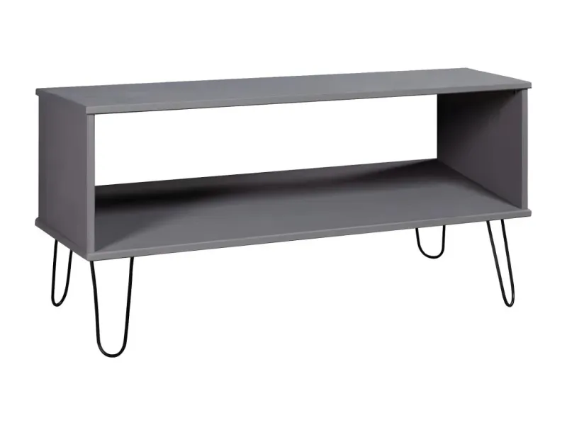 Ergonomic Design Table basse en pin gris