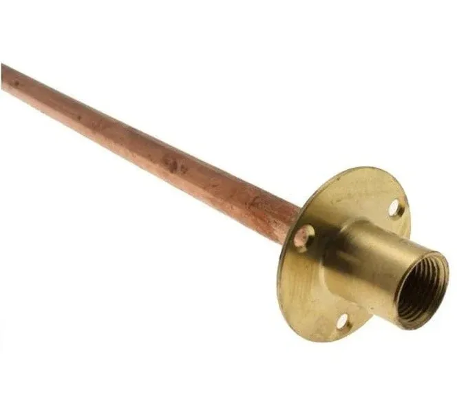 Ergonomic Design Wall Plate And Terra cotta Tube 1/2''