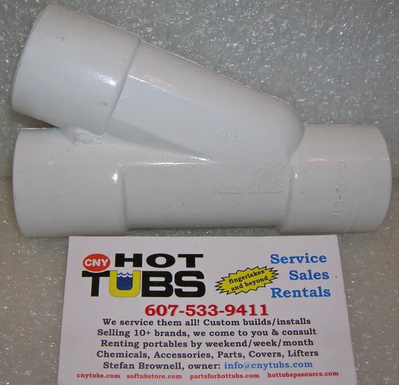 Ergonomic Design Waterway 1 inch PVC 'Y' Fitting