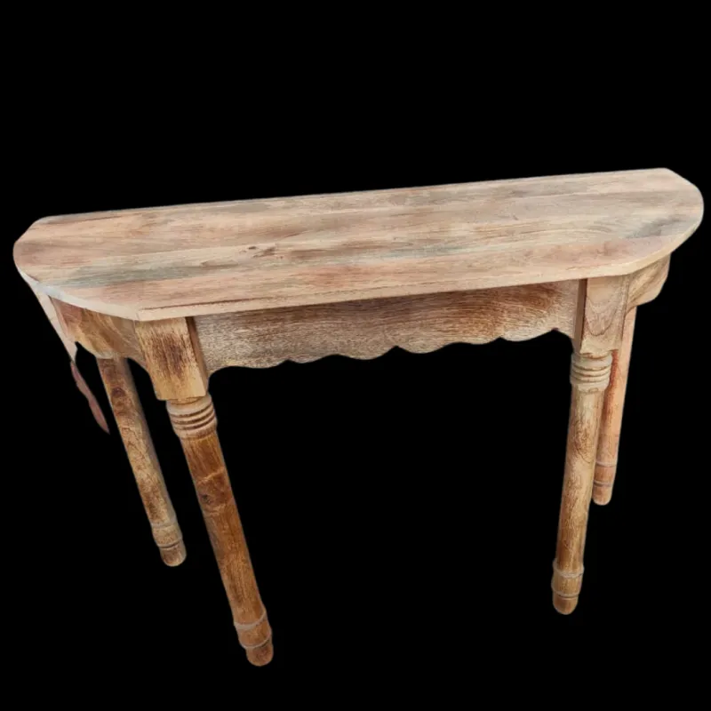 Ergonomic Design Wood Entryway Console Table