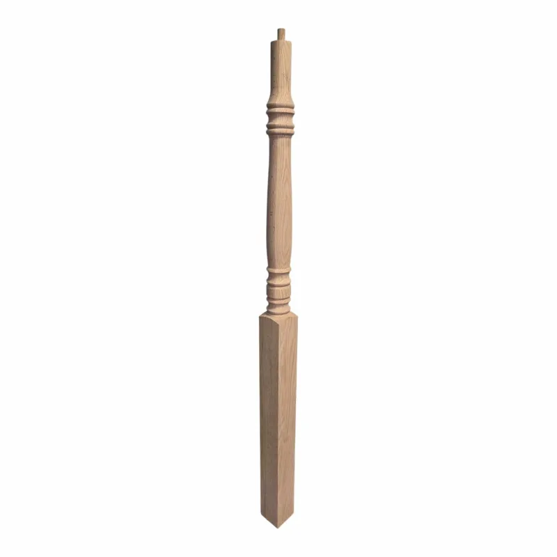 Established Landing Wood Newel - 3.25" x 58" - 4275 Pin Top