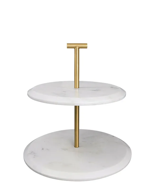 Etagere pearl 2 tier large