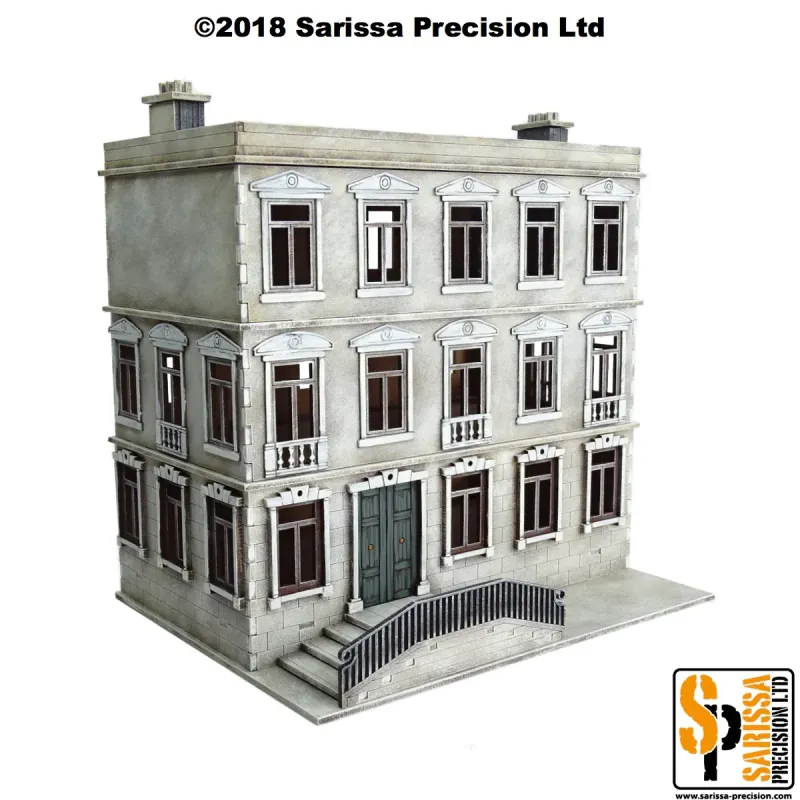 European Three-Storey Residential Townhouse Home & Workshop